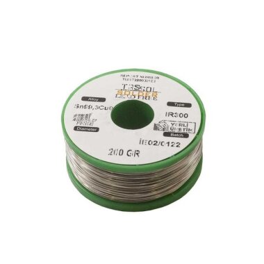 Tassol 0.75 mm 200gr Kurşunsuz Lehim Teli - 1