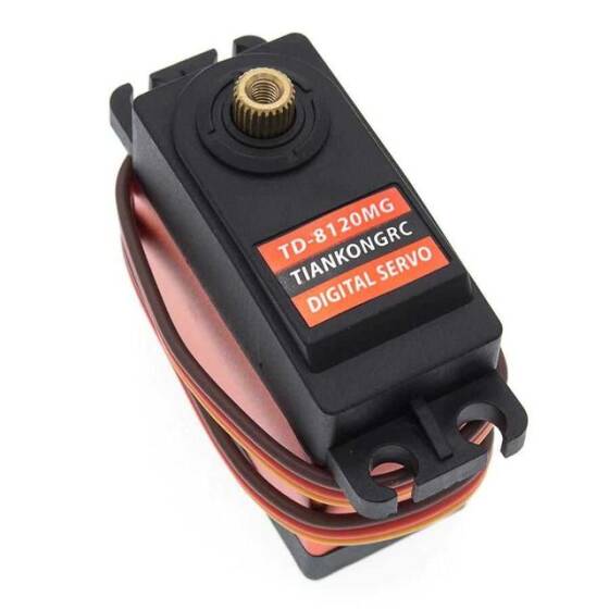 TD-8120MG 20KG Su Geçirmez Dijital Servo Motor - 1
