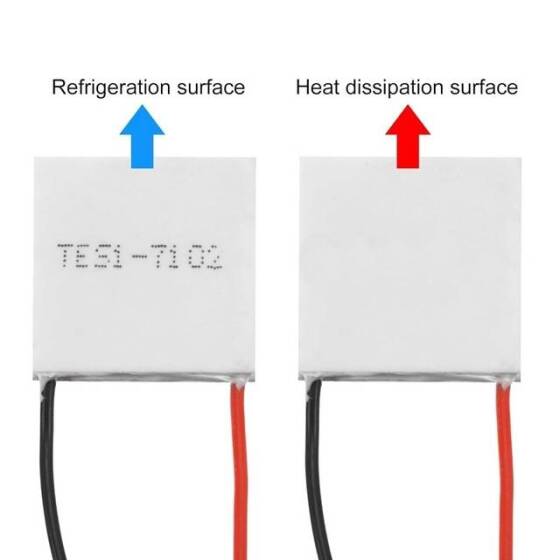 TES1-7102 8-4V 2A TEC Termoelektrik Soğutucu Boyutu:23x23mm - 4