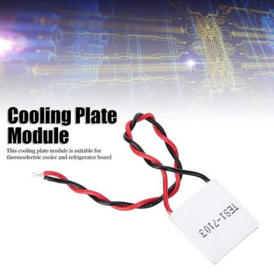 TES1-7103 8-4V 2A TEC Termoelektrik Soğutucu Boyutu:23x23mm - 2