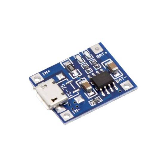 TP4056 Micro USB Lipo Lityum Pil Devresi - 4