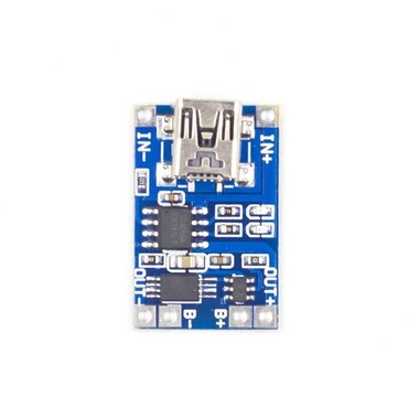 TP4056 Mini USB Lipo Korumalı Lityum Pil Devresi - 11