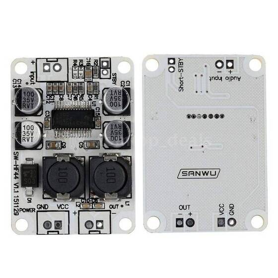 TPA3110 PBTL Tekli Dijital Amplifikatör Kartı 1x30W - 3