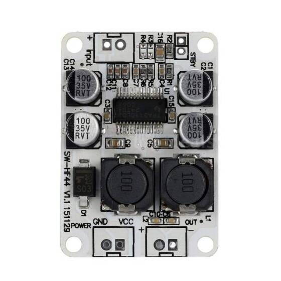 TPA3110 PBTL Tekli Dijital Amplifikatör Kartı 1x30W - 6