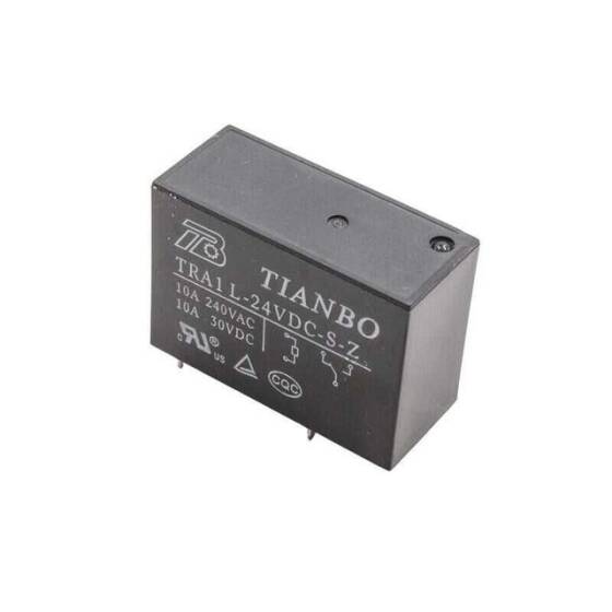 TRA1 L-24VDC-S-Z 24V DC 10A 5 Pin Röle - 1