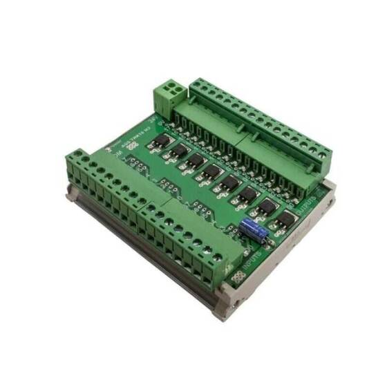 TRK-16 5A 16 Kanal DC Röle Modülü - Ray Montajlı - 4