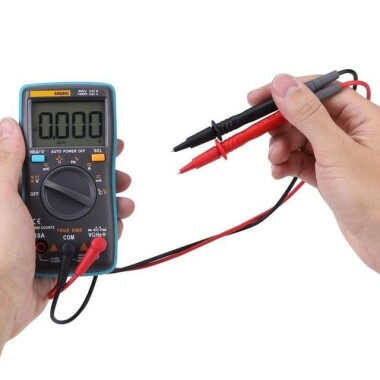 Turuncu ANENG AN8002 6000 Sayım Yüksek Hassasiyetli Dijital Multimetre Pilsiz - 3