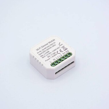 Tuya Wifi Akıllı Işık Led Dimmer Anahtar Modülü 2 Kanal Çift Kontrol 220-240 V QS-Wifi-S04-2C Orjinal Paketleme Boyut: 46x46x18mm - 3