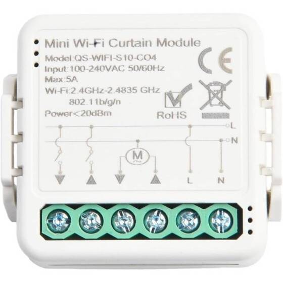Tuya Wifi Perde Anahtarı Modülü Orjinal Paketleme (İki tip baskı rastgele dağıtılır) Boyut: 59x53x28cm - 1