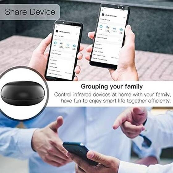 Tuya WiFi RF+IR Uzaktan Kumanda RF Cihazları Ses Kontrolü Alexa Google Home ile Çalışır Tuya/Smart Life Uygulaması (RF: 433/315MHz) - 3