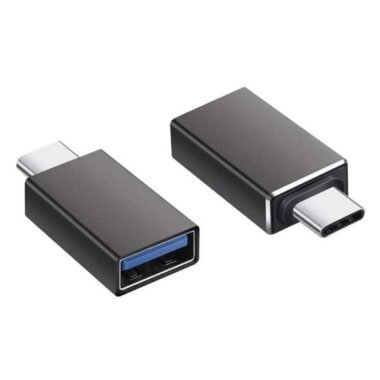 Type-C Otg Dönüştürücü- USB Çevirici - Siyah - 1