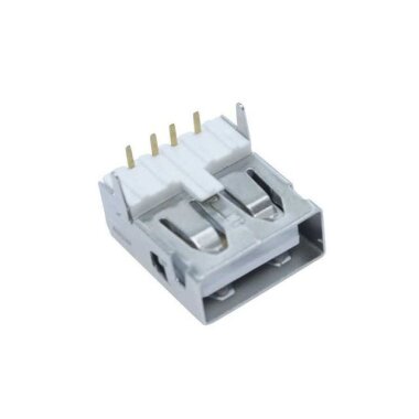 Usb Dişi Şase 90° Beyaz - 1