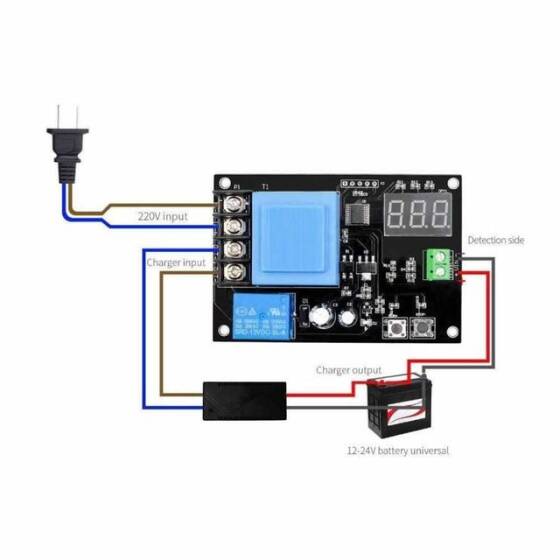 VHM-002 3.7-120V Lityum Pil - Akü Şarj Kontrol Devresi - 2