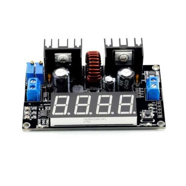 VHM-101 5A Ekranlı Amper Ayarlı Voltaj Düşürücü - Görsu Elektronik