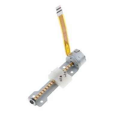 Vidalı Mil 38mm Kızaklı Step Motor - Görsu Elektronik