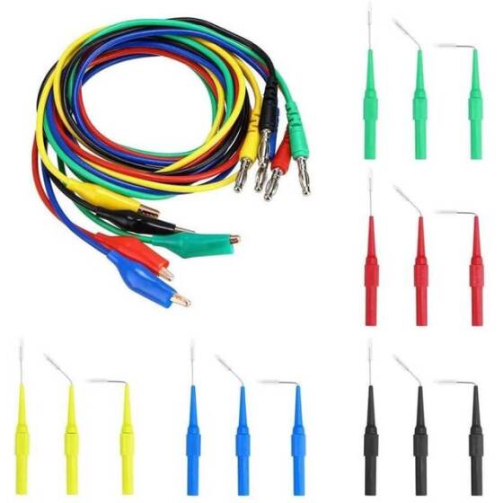 Voltaj Test Prob Seti 20 Parça Back Probe Kit - 1