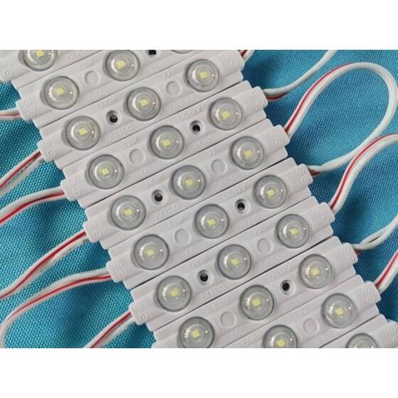 Su Geçirmez DC 12V 2835 Kırmızı LED Modül 63x13mm - 1