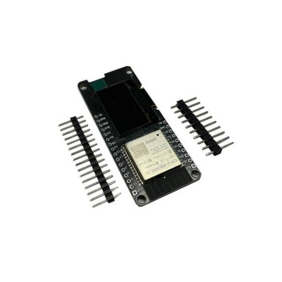 Wemos 0.96 İnç Oled ESP32 WIFI Bluetooth Modülü CP2102 Geliştirme Kartı - Lehimsiz - 1