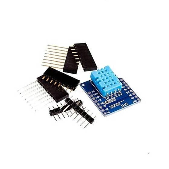 Wemos İçin DHT Koruma Gövde D1 Mini DHT11 Tek Veri Yolu Dijital Sıcaklık Ve Nem Sensör Modülü Sensörü - 1