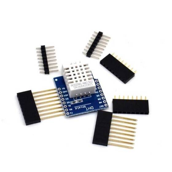 Wemos İçin DHT Pro Koruma Gövde D1 Mini DHT22 Tek Veri Yolu Dijital Sıcaklık Ve Nem Sensör Modülü Sensörü - 2