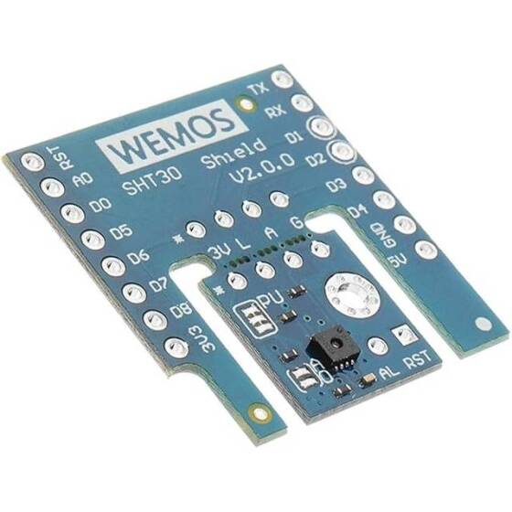 WEMOS SHT30 I2C Dijital Sıcaklık Ve Nem Sensör Modülü - 5