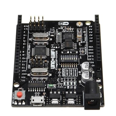 WiFi R3 ATmega328P 32KB Flash with ESP8266 32Mbit Flash USB-TTL CH340G - 2