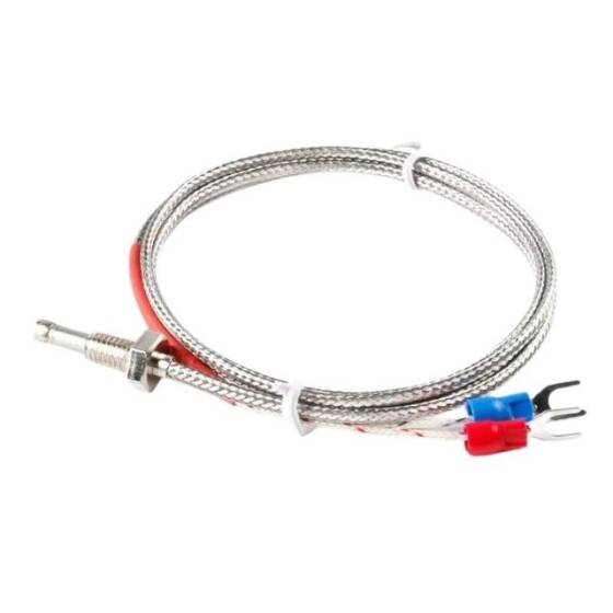 WRNT-02 K-tip 0-600C M6 Termokupl - 1 Metre - 1