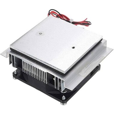 XD-1037 12V DC 60W Yarıİletken Soğutma Levhası Buzdolabı DIY Soğutma Plakası Düşük Güçlü Radyatör Sistemi Boyutu:87x87mm - 4
