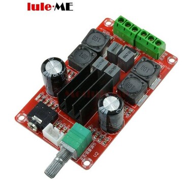 XH-M189 2x50W High-End Dijital Amplifikatör Kartı DC 24V TPA3116D2 Çift Kanallı Stereo - 5