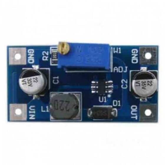 XH-M415 Mikro Takviye Modülü SX1308 Takviye DC-DC Giriş 2-24 Çıkış 3-28 Max 2A - 1