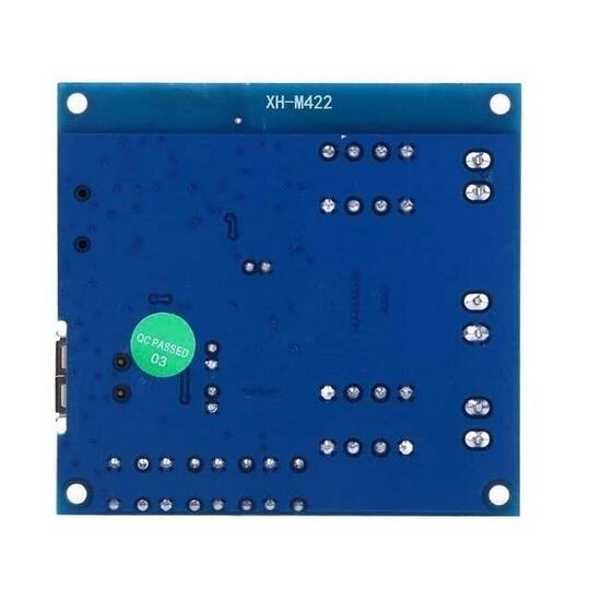 XH-M422 TPA3116D2 Bluetooth Amplifikatörler Kurulu Entegre Bluetooth U-Disc TF Oynatıcı Amp Panoları Çift Kanal 50 W x 2 DC 12V-24V - 7