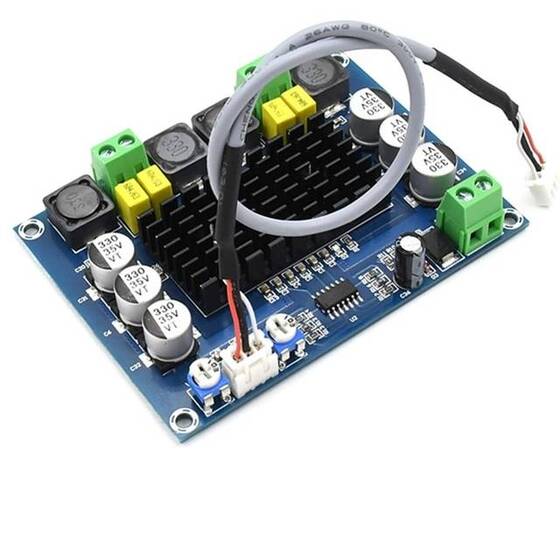XH-M543 Yüksek Güçlü Dijital Güç Amplifikatörü Kartı TPA3116D2 Çift Kanallı 2x120 W Kablolu - 1