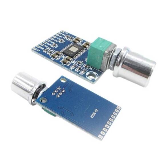 XH-M564 TPA3116D2 DC 12V-24V 2x50W Çift Kanallı Mini Dijital Amplifikatör 50W+50W - 6