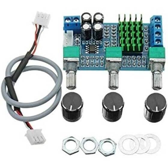 XH-M567 TPA3116D2 Dijital Amplifikatör Kartı Çift Kanallı 2x80W Ses Güç Amplifikatör Kartı - 10