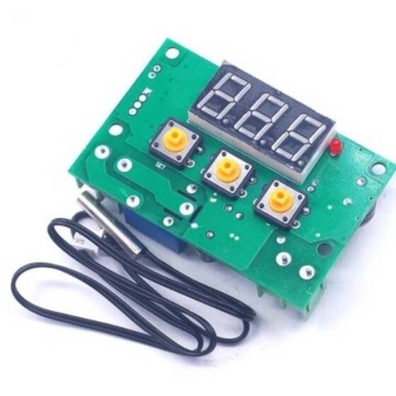 XH-W1301 12V Dijital Ekran Akıllı Termostat Kontrol Cihazı 50cm Kablolu - 1