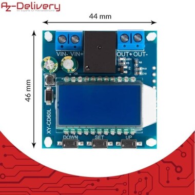 XY-CD60L Güneş Pil Şarj Cihazı Kontrol Modülü DC6-60V Şarj DeŞarj Kontrolü Alçak Gerilim Akım Koruma Kartı - 5