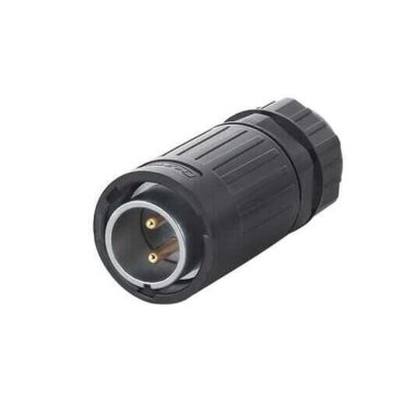 YA-20-C02PE-01-001 2 Pin Su Geçirmez Konnektör - Erkek - 1