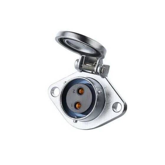 YA-20-J02SX-03-201 2 Pin Su Geçirmez Konnektör - Dişi - 1