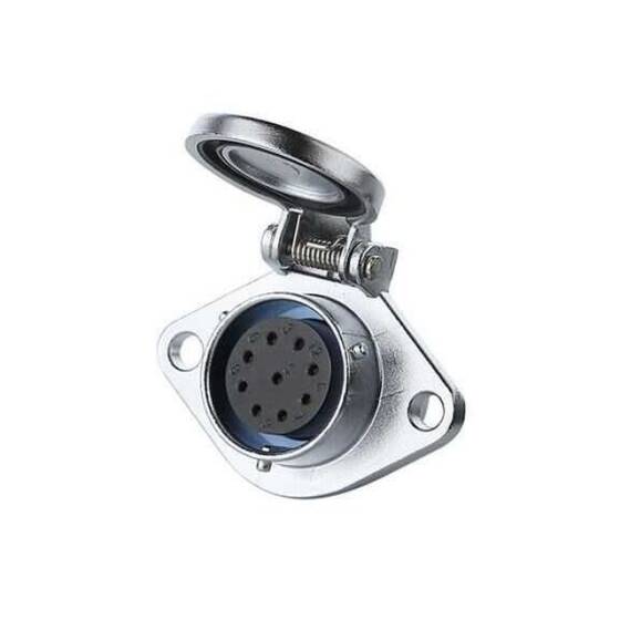 YA-20-J09SX-03-201 9 Pin Su Geçirmez Konnektör - Dişi - 1