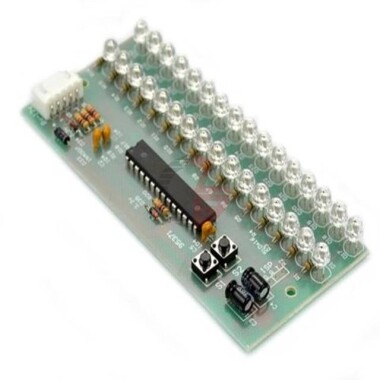 Yeşil DC8V-12V 16 Led Çift Kanallı MCU Ayarlanabilir Ekran Deseni Led Vu Metre Seviye Göstergesi Amplifikatör - 2