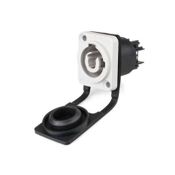 YF-24-C03SX-02-001 3 Pin IP67 Şase Tip Powercon Konnektör - Erkek - 1