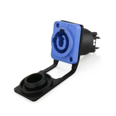 YF-24-J03SX-01-001 3 Pin IP67 Şase Tip Powercon Konnektör - Dişi - CNLINKO