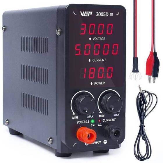 YIHUA3005D Düzenlenmiş Ayarlanabilir DC Güç Kaynağı US Fişli - 1