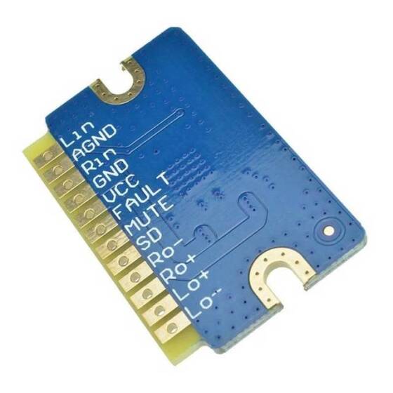 YL2020 20W-20W 12V-24V Mini Dijital Güç Amplifikatör Modülü - 4