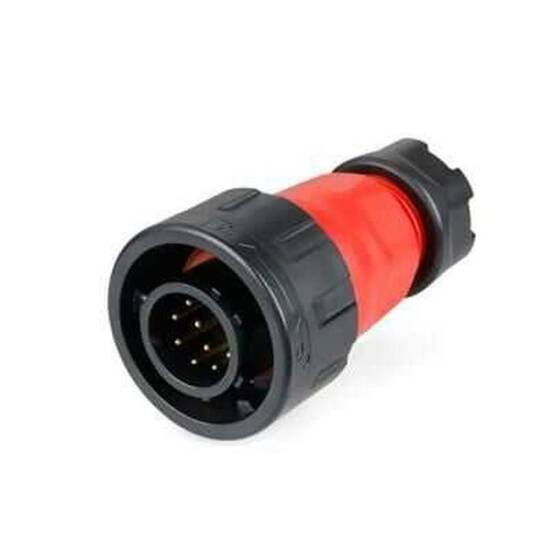 YM-24-C10PE-02-001A 10 Pin Su Geçirmez Konnektör - Erkek - 1