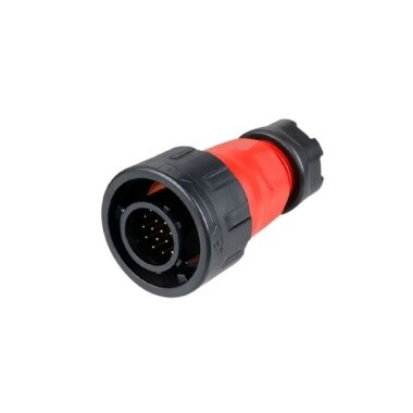 YM-24-C19PE-02-001A 19 Pin Su Geçirmez Konnektör - Erkek - 1