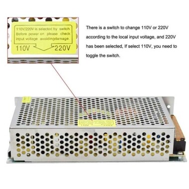 Yüksek Kaliteli Güç Kaynağı 12V 16.7A
S-200-12 - 3
