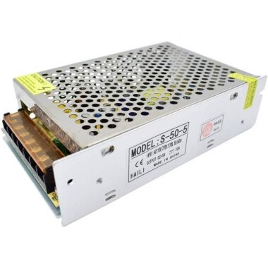 Yüksek Kaliteli Güç Kaynağı 50W 5V 10A
S-50-5 - 1