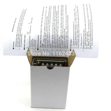 Yüksek Kaliteli Güç Kaynağı 60W 12V 5A
S-60-12 - 5