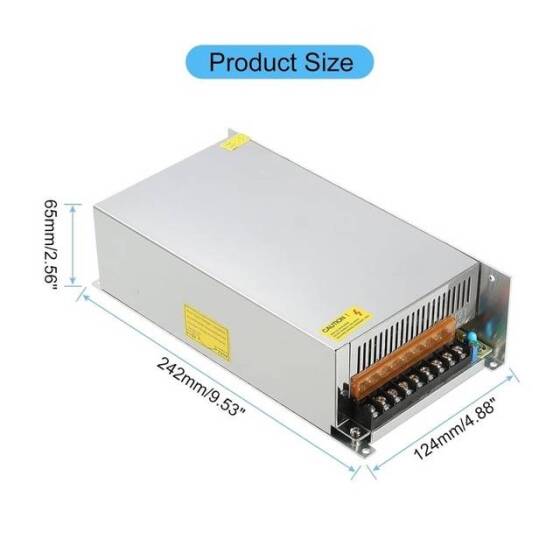 Yüksek Kaliteli Güç Kaynağı 720W 24V 30A Fanlı - 2